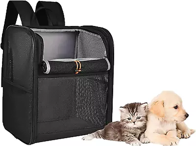 Pet Backpack Carrier Foldable Dog Backpack Carrier For Small Dogs And C • $42.15