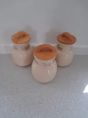 £5.50 • Buy Set Of Three London Pottery Storage Jars