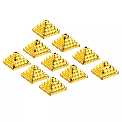 $27.11 • Buy Flag Stands Mini Table Flag Holders Bases Square Gold Tone Pack Of 36