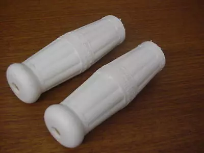 New 1909-1934 Harley All Twins Handlebar Grips Correctly Marked 3310-09 WHITE • $35