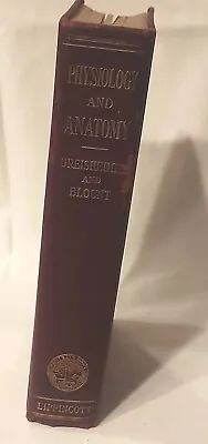 Vintage Physiology And Anatomy Book By Esther M. Greisheimer Second Edition 1933 • $55