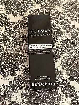 Sephora  Clear And Cover  Acne Treatment Concealer 2% Salicylic Acid - ALMOND • $13.99