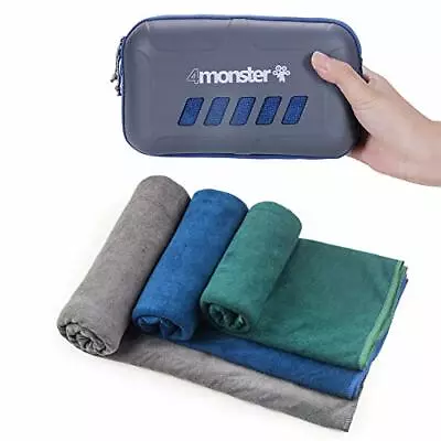 Microfiber Fishing Sports Towel Super AbsorbentFast Drying Water Camping Towel • $17.60