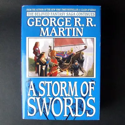 A Storm Of Swords By George R. R. Martin Book Club 1st Edition Fantasy Novel • $29.23