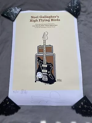 Noel Gallagher Signed Print 35/100 Pete McKee SOLD OUT • £750