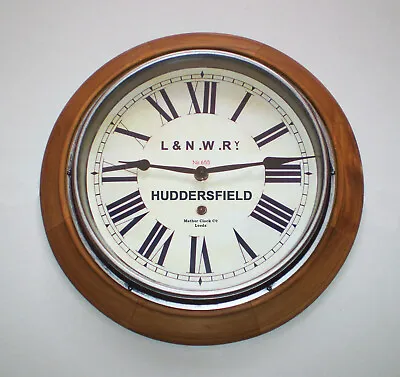 LNWR London & North Western Railway Style Huddersfield Station Room Clock • £65