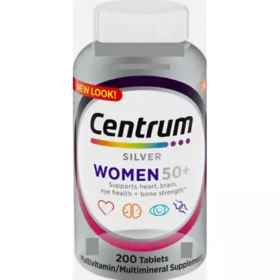 Centrum Silver Women 50+ Multivitamin/Multimineral Supplement (Pack Of 200... • $17