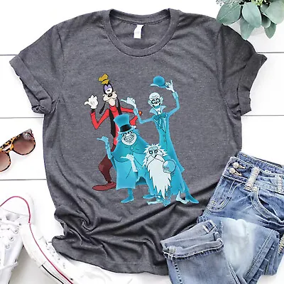 $41.99 • Buy Goofy Hitchhiking Ghost The Haunted Mansion Halloween T-shirt Sweatshirt Hoodie