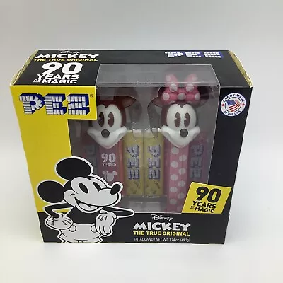 Disney Mickey The True Original 90 Years Of Magic Mickey & Minnie Pez Dispensers • $9.95