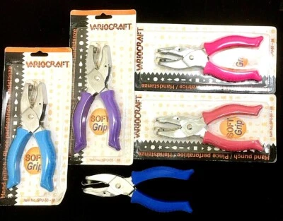 Single Handheld Hole Paper Punch Punchers With Soft  Grip(CLEARENCE) • $5.85
