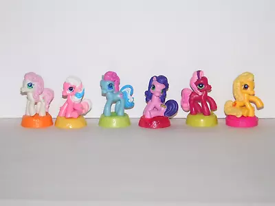 McDonalds 2007 Lot Of 6 My Little Pony MLP PONYVILLE Toy Figures • $11.39