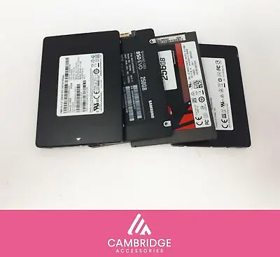 256GB 7mm 2.5  SATA SSD Various Brands Solid State Drive For Laptops • £14.99