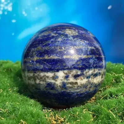 263G Rare Natural Lapis Lazuli Quartz Sphere Crystal Ball Specimen Healing • $8.50