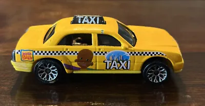 Matchbox 2002 Taxi Cab Little Bill Nickelodeon Junior Model Yellow Rare Car Toy • $6