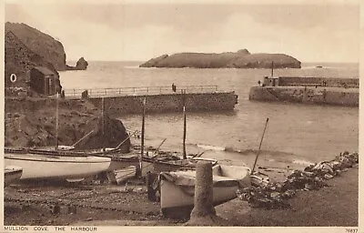 Postcard - Mullion Cove - The Harbour - (76837) • £2.75