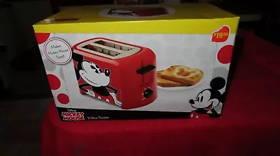 Disney Mickey Mouse Toaster Original Brand New With Mickey Mouse Imprint • $61.10