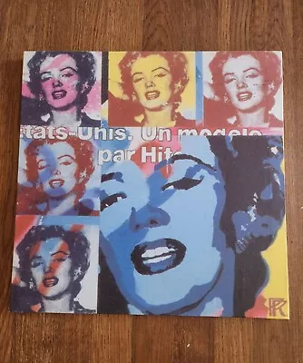 Marily Monroe Colorful Abstract Canvas 15x15 • $24.99
