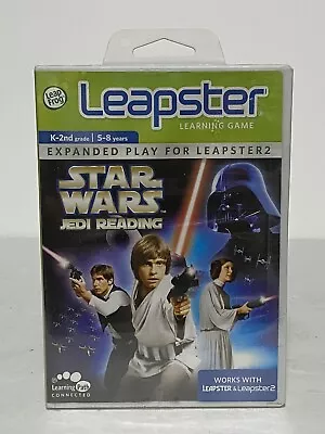 Leapster Learning Game Star Wars Jedi Reading K-2nd Grade Age 5-8 NEW SEALED • $3.41