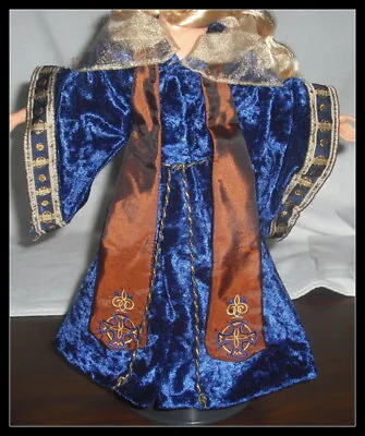 Ken Barbie Doll Outfit Merlin & Morgan Le Fay Ken Blue Velvet Magician Accessory • $37.96