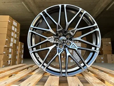 New 21'' 5x112 Style 818M Performance TINTED Wheels For X5 X7 G05 G07 • $2883.62