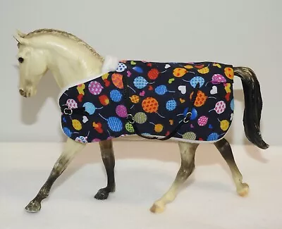 £12.50 • Buy Handmade Rug Balloons Blanket 1:12 Classic Breyer Toy Horse NOT Included