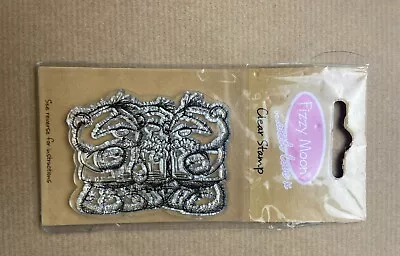 £1.20 • Buy Fizzy Moon Clear Photopolymer MINI STAMP - Cheers, Bears And Beers - Cardmaking/