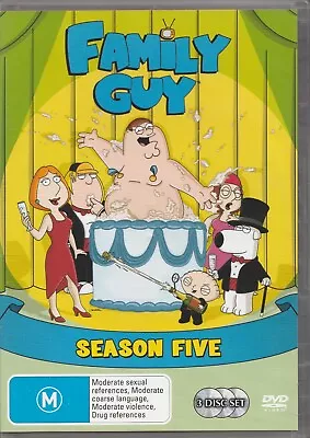 Family Guy: Season 5   (3-Disc Set) • $4.95