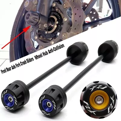 Front Rear Axle Wheel Fork Slider Protector For YAMAHA FZ1 Fazer FZ-1N FZ1N • $35.99