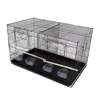 30  Large Aviary Breeding Finch Canary Parakeet Flight Bird Cage Center Divider • $79.75