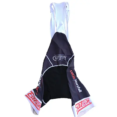 VOLER Men's Size Medium White Craftsman Bicycle Padded Shorts Road Bibs • $49.97