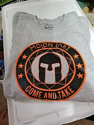 Spartan Warrior Molon Labe  Short Sleeve T Shirt 2XL New • $10.99