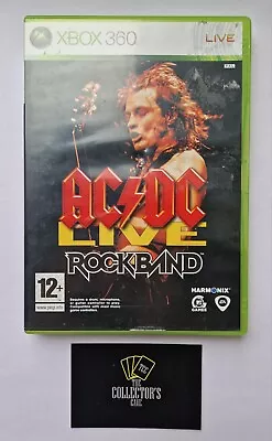 AC/DC Live: Rockband (Microsoft Xbox 360 2008) Video Game • £9.99