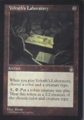 Volrath's Laboratory - Stronghold: #142 Magic: The Gathering NM R4 • $1.39