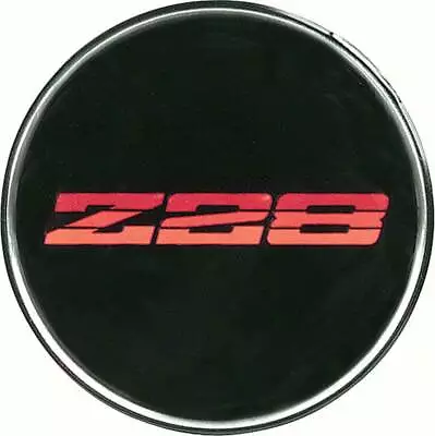 1982 Camaro Wheel Center Cap Insert Z28 Red With N90 Aluminum Wheel Option • $26.26