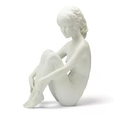 Kaiser Bisque Porcelain Figurine Woman Sitting Nude #568 Germany • $95