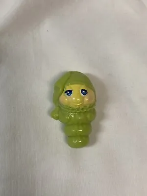 1980s Hasbro Preschool Green Gloworm Glow Worm Vintage  PVC Figure RARE • $39