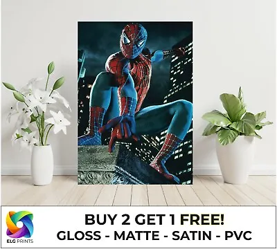 The Amazing Spider Man Marvel Hero Large Poster Art Print Gift Multiple Sizes • £11