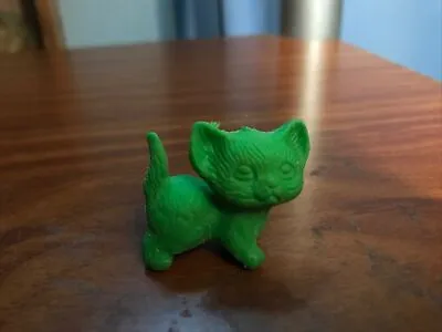 Vintage 3D Kitten Animal Eraser 🐱 • £3.50