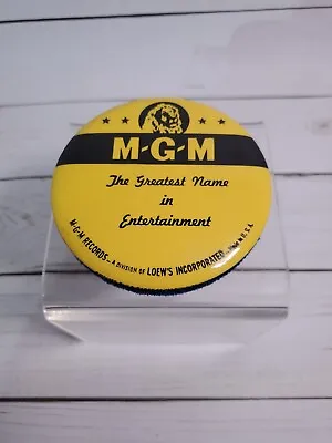 VTG MGM Record Cleaner Brush Duster - The Greatest Name In Entertainment Loew's • $24.99