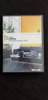 Microsoft Office 2003 Professional Edition And Business Contact With Product Key • $19.95