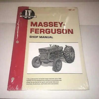 Massey-Ferguson Repair Manual MF135 MF150 MF165 MF-27 • £37.63