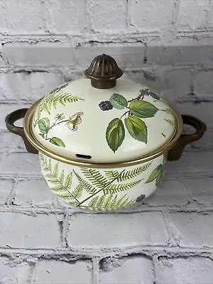 Vintage Villeroy & Boch “Forsa” 1.5 Qt Enamel Covered Casserole • $125