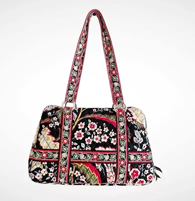 Vera Bradley Versailles Squared Away Quilted Totebag Shoulder Bag Retired • $28