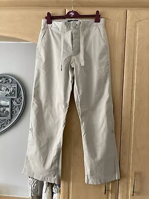 £9.99 • Buy Mens Gap Beige Striped  Loose Fit Trousers Chinos 30 32 Waist  32  Leg .