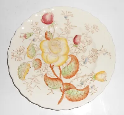 Vernon Kilns Pottery Vernon Rose Salad Plate • $11.23