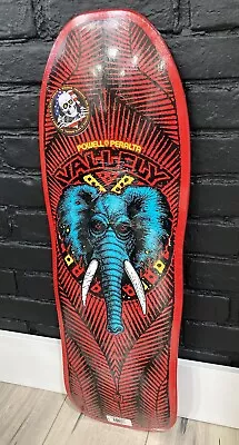 2020 NEW Powell Peralta MIKE VALLELY ELEPHANT Fire Red Reissue Skateboard Deck • $99.95