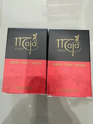 MAJA Jabon Soap Savon 3.1 Oz Set Of 2 NEW IN BOX Beautiful Fragrance • $14.90