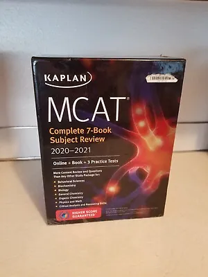 $45 • Buy Kaplan MCAT Complete 7-Book Subject Review 2020-2021