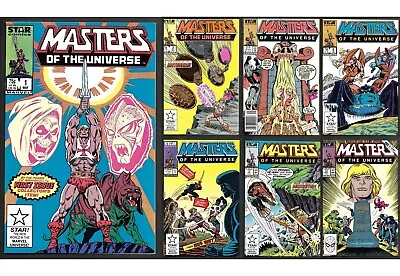 Marvel/Star MASTERS OF THE UNIVERSE No. 1 2 3 5 7 8 13 (1986) Very Nice Lot! • $149.99