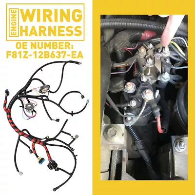 Engine Wiring Harness For 1999-2001 Super Duty F250 F350 7.3L Diesel W/o Cali US • $134.99